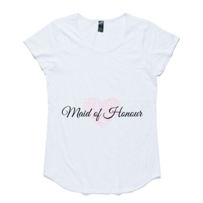 Maid of Honour - Wedding Day Tee - Custom Name Thumbnail