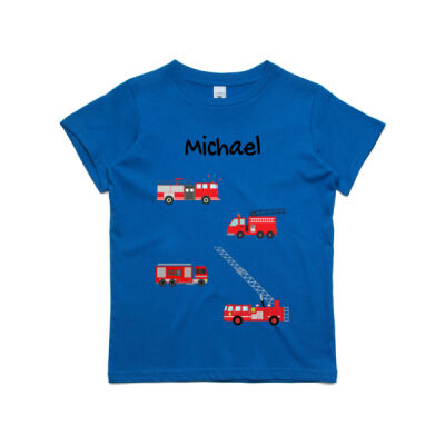 Kids Fire Truck Tee Thumbnail